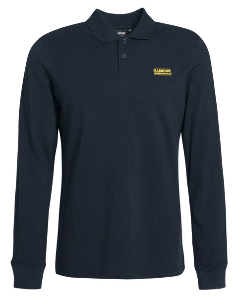 Essential Mens Long Sleeve Polo