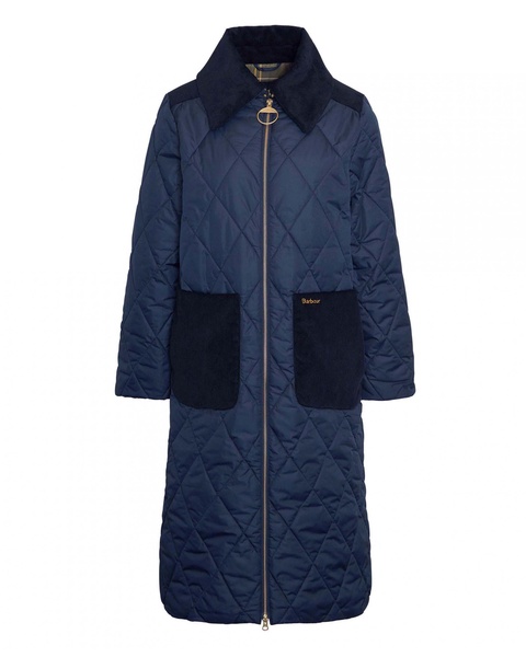 Malton Womens Long Quilted Jacket