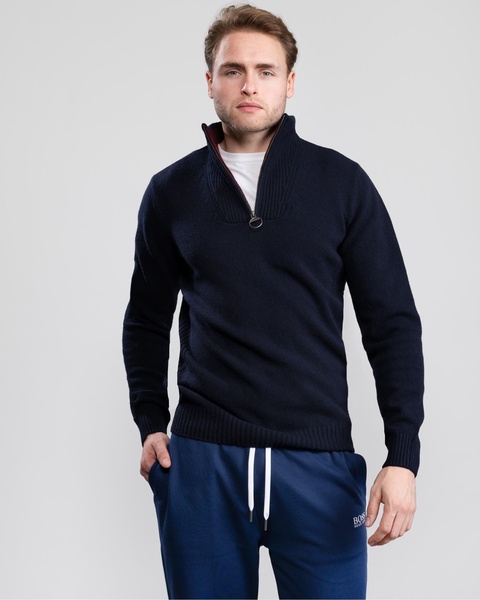 Nelson Essential Mens Half-Zip Jumper