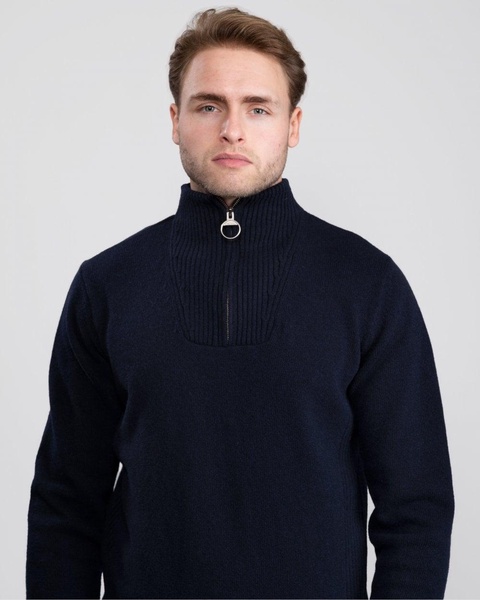 Nelson Essential Mens Half-Zip Jumper