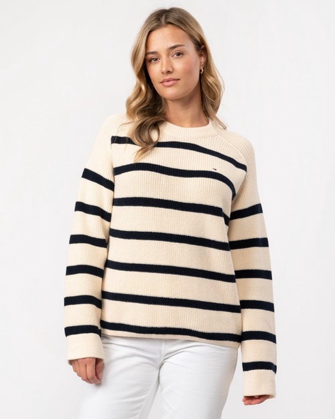 Cardi Stitch Womens Crew Jumper