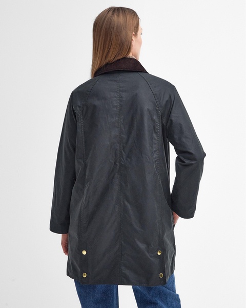 Long Beadnell Womens Wax Jacket