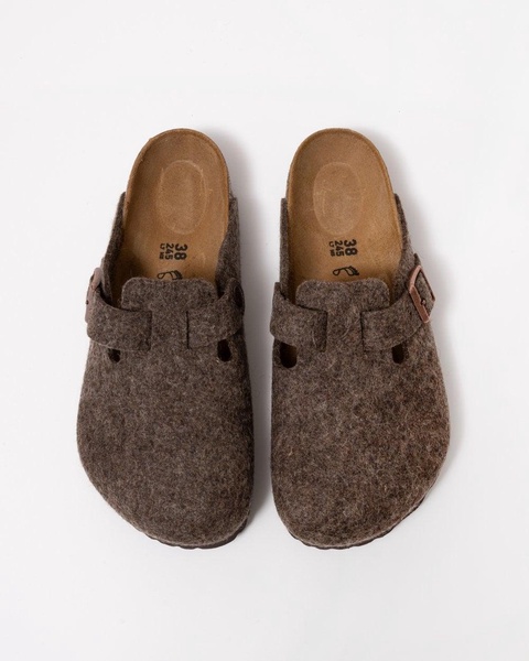 Boston Wool Felt Unisex Clogs