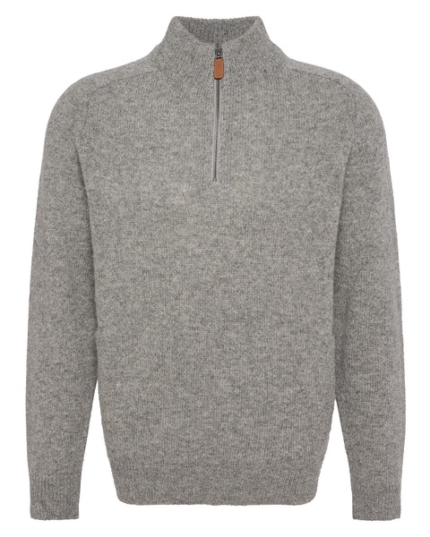 Talder Mens Half Zip Knitted Jumper