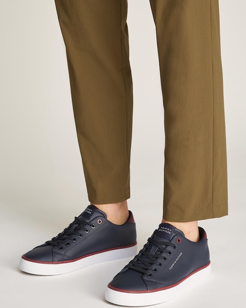 TH Essential Core Mens Vulcanised Leather Trainers