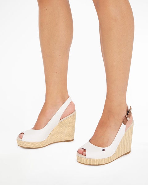 Iconic Elena Sling Back Wedge