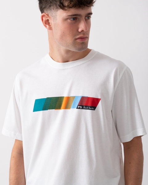 PS  Mens Regular Fit Colour Blocks T-Shirt