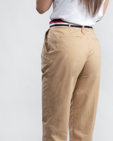 TH Essential Pleated Womens Chinos