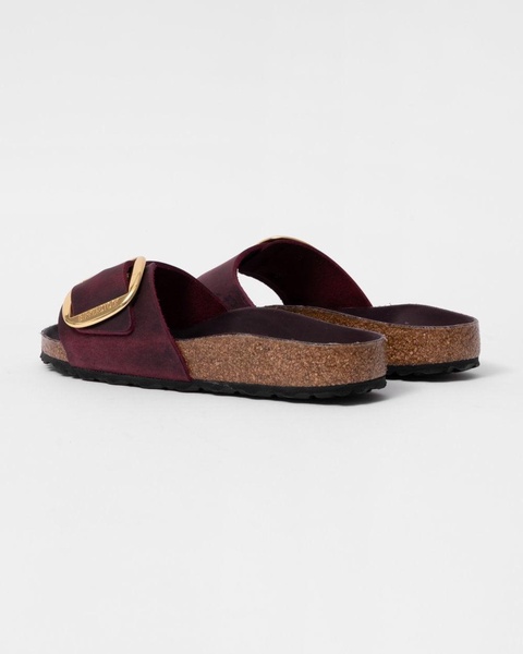 birkenstock madrid big buckle zinfandel sandal