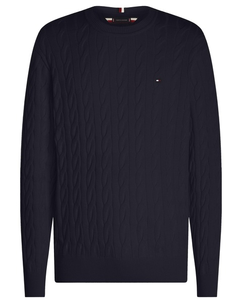 Classic Cable Mens Crew Jumper