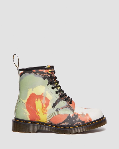 1460 Tate 'Volcanic Flare' Leather Lace Up Boots