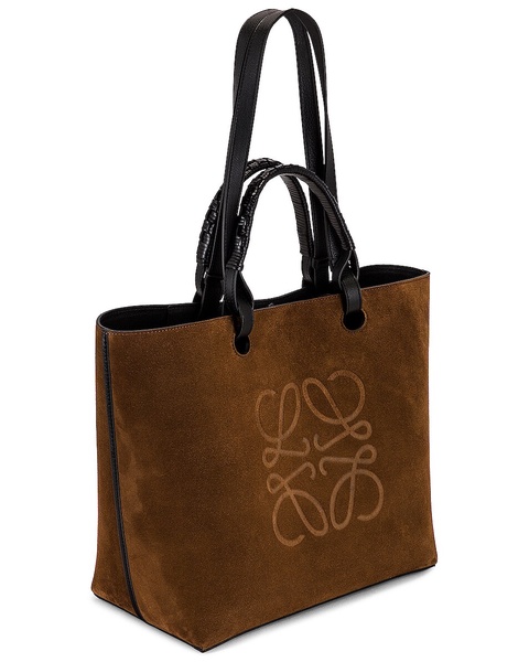 Anagram Suede Tote Bag