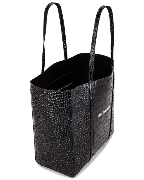 Small Embossed Croc Everyday Tote