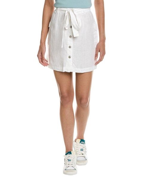 Michael Stars Martina Linen Mini Skirt