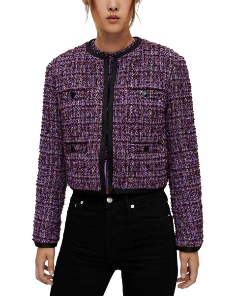 Maje Wool-Blend Blazer