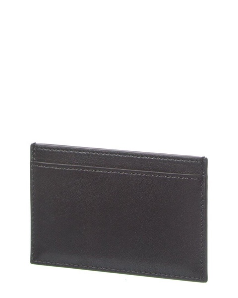 CELINE Logo Leather Card Case