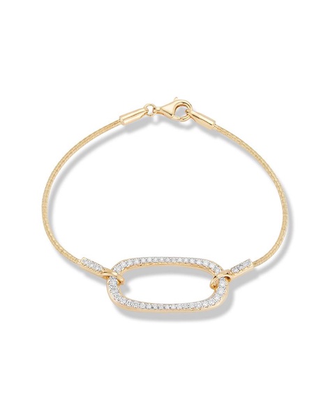 I. Reiss 14K 0.75 ct. tw. Diamond Mesh Bracelet