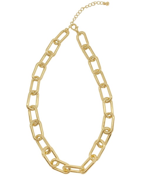 Adornia 14K Plated Chain Necklace