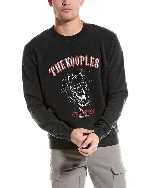 The Kooples Graphic Crewneck Sweatshirt