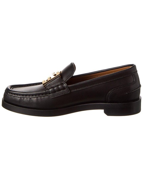 FENDI Baguette Leather Loafer