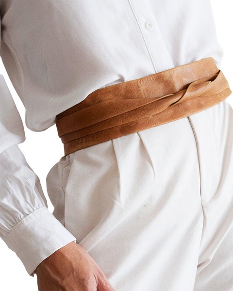 ada collection Classic Wrap Leather Belt