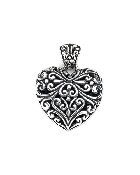 Samuel B. Silver Heart Pendant