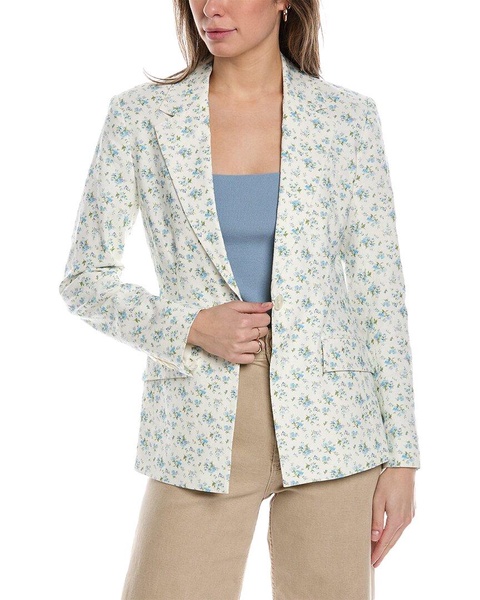 Derek Lam 10 Crosby Irina Linen-Blend Jacket