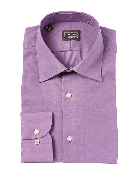 Ike Behar Contemporary Fit Woven Dress Shirt