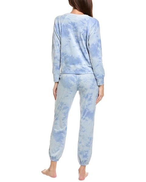 Splendid 2pc Velour Pullover Pajama Set