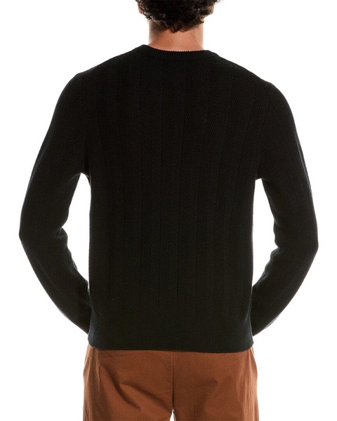 rag & bone Durham Herringbone Cashmere Crewneck Sweater