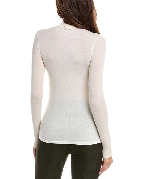 commando Butter Turtleneck Cashmere-Blend Top