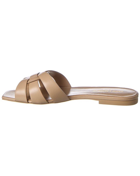 Saint Laurent Tribute Leather Sandal