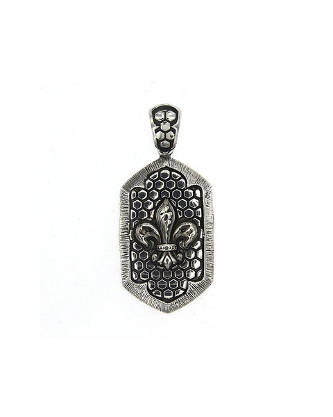 Samuel B. Silver Fleur de Lis Pendant