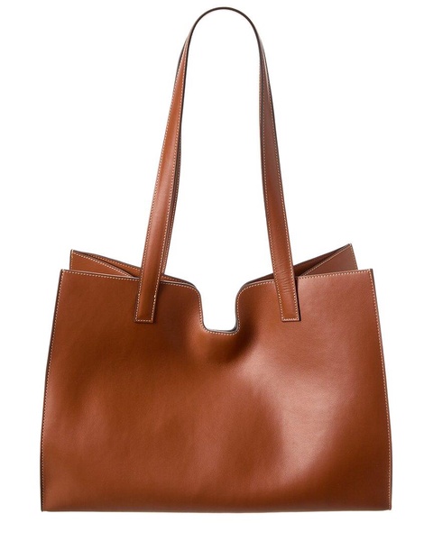 CELINE Cabas 16 Leather Tote