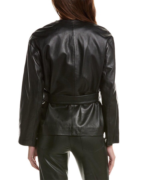 Maje Leather Jacket