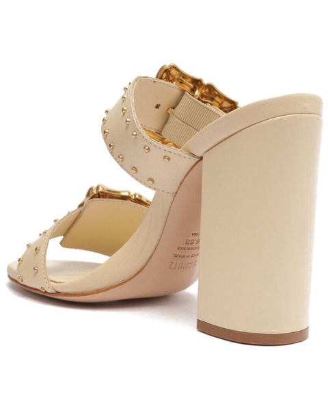 SCHUTZ Enola Studs Leather Sandal