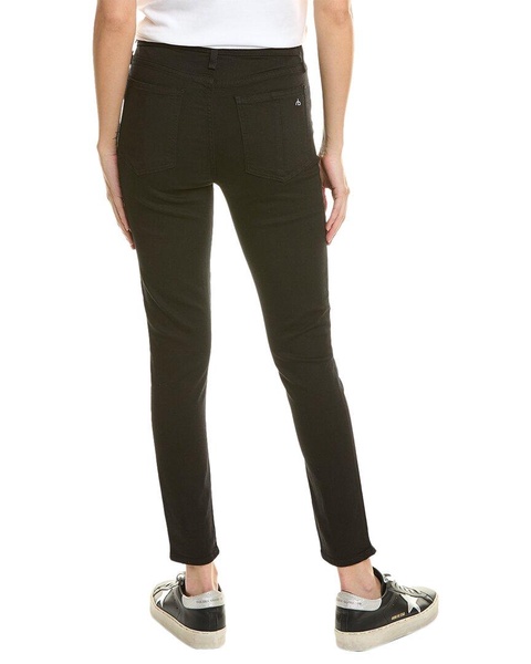 rag & bone Nina High-Rise Black Ankle Skinny Jean