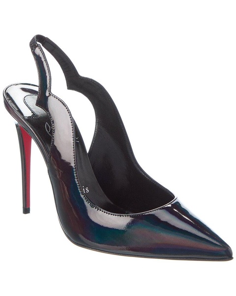 Christian Louboutin Hot Chick Sling 100 Patent Slingback Pump