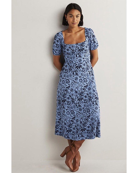 Boden Short Sleeve Jersey Midi Dress