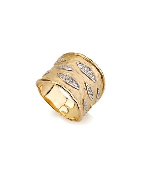 I. Reiss 14K 0.25 ct. tw. Diamond Cuff Ring