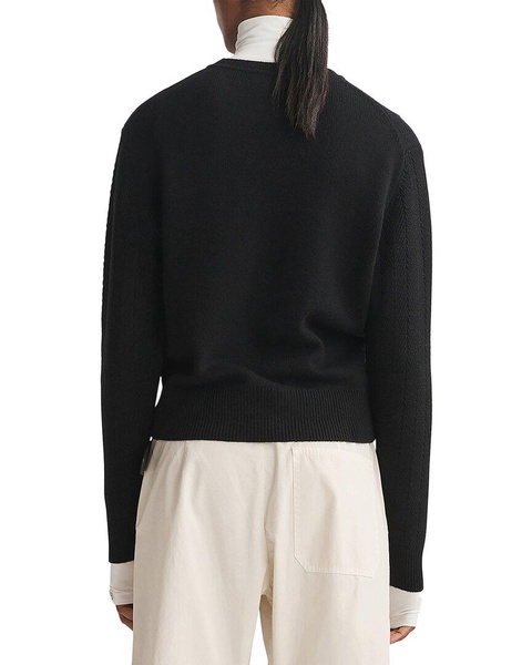 rag & bone Durham Herringbone Cashmere Sweater