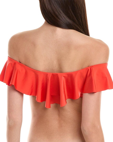 Trina Turk Monaco Ruffle Bandeau Top