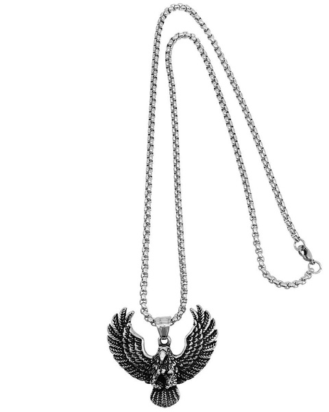 ADORNIA Stainless Steel Eagle Chain Necklace