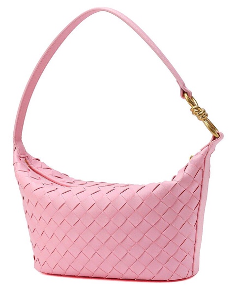 Tiffany & Fred Paris Woven Leather Hobo Shoulder Bag