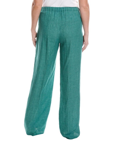 Marina Rinaldi Plus Roccia Linen Trouser