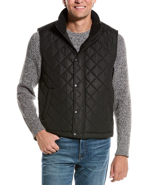 Cole Haan Diamond Quilted Vest