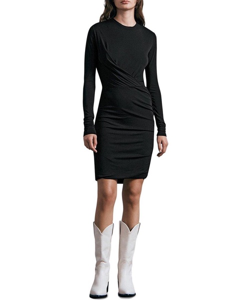 rag & bone Holly Drape Mini Dress