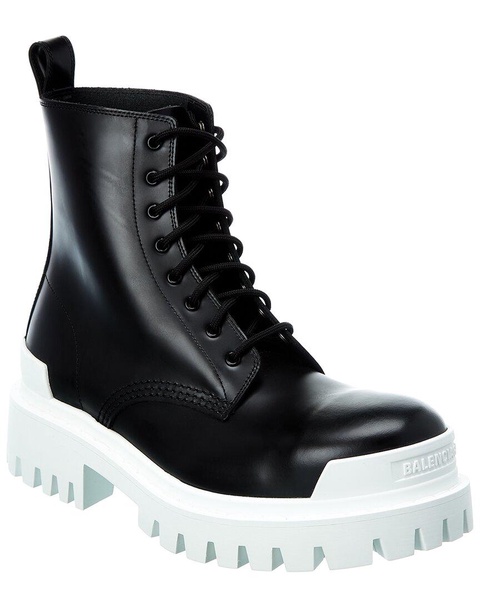 Balenciaga Strike Leather Bootie