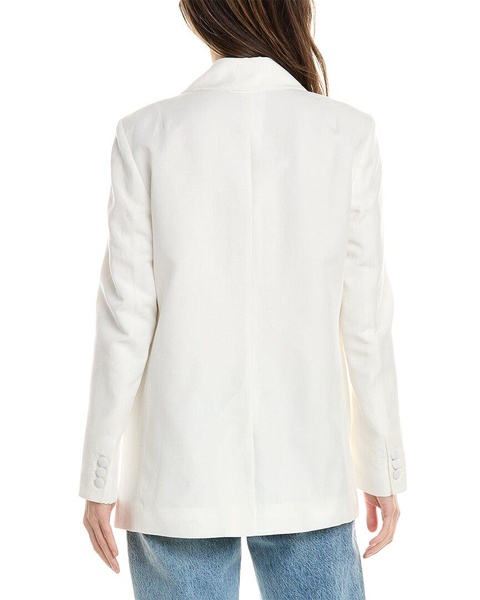 AllSaints Petra Linen-Blend Blazer