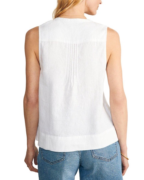 Faherty Isha Linen Top